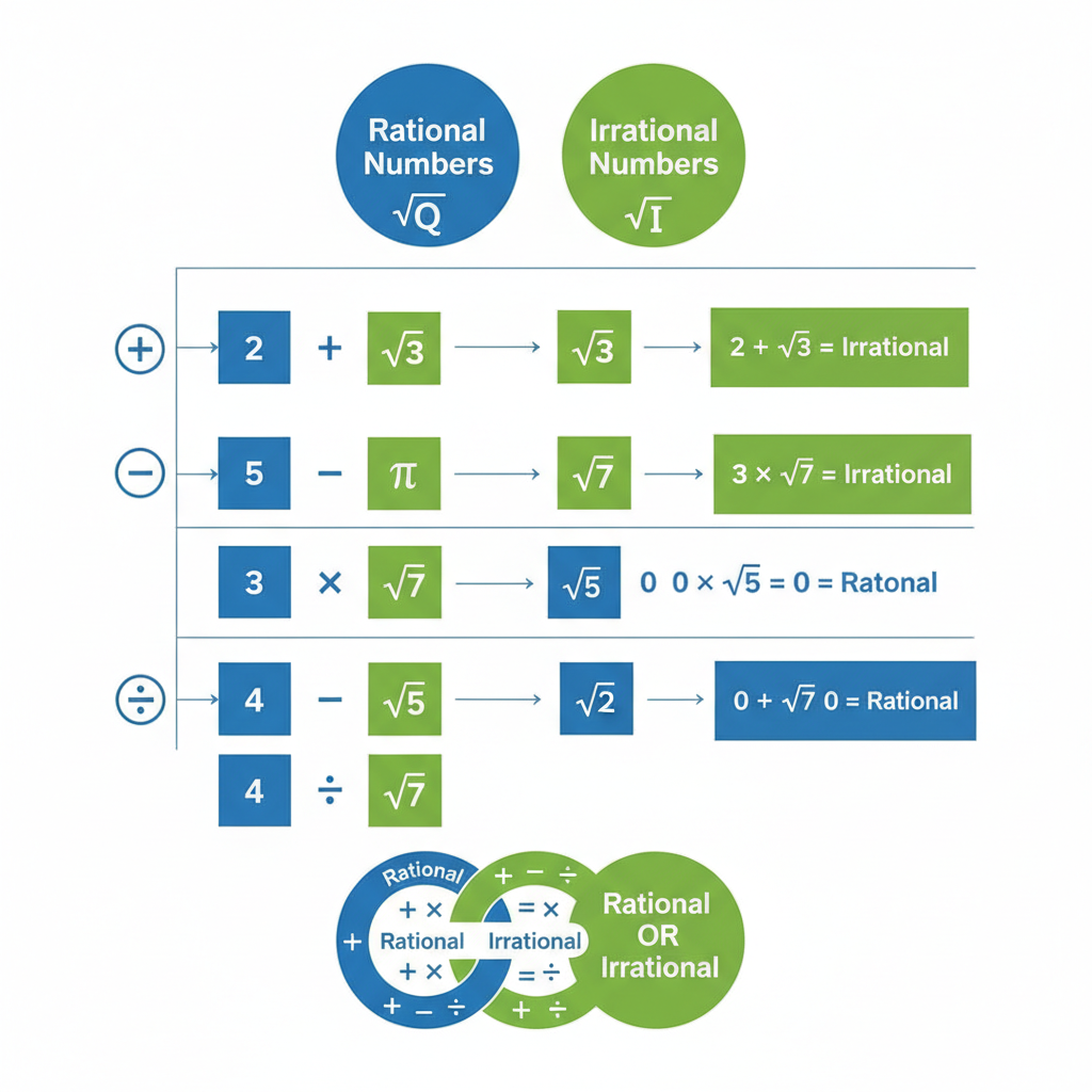 Illustration for Segment 2: Properties of Operations with Rational and Irrational Numbers